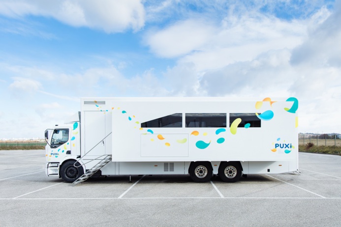 La plateforme Puxi sera stationnée à l'Abbaye du Valasse de 9h à 17h La plateforme Puxi sera stationnée à l'Abbaye du Valasse de 9h à 17h