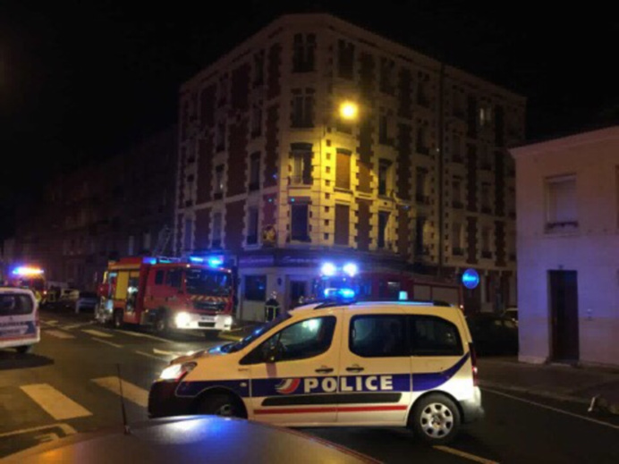 Les secours sont arrivés rapidement sur les lieux de l'incendie (Photo © L. S.) Les secours sont arrivés rapidement sur les lieux de l'incendie (Photo © L. S.)