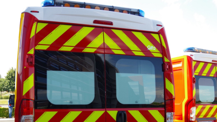 La victime a été transportée dans un état grave vers l'hôpital de Montivilliers (Illustration)