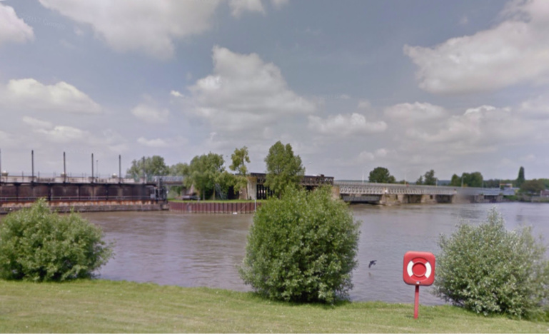 Le barrage de Poses, dans l'Eure Le barrage de Poses, dans l'Eure