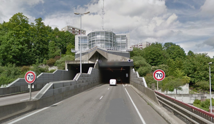 Le tunnel de la Grand'Mare à Rouen fermé temporairement pour des travaux