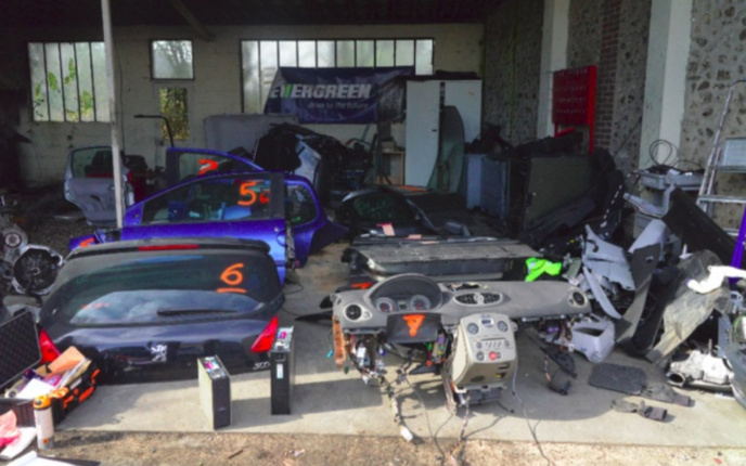 Une filière de recel de véhicules volés démantelée dans l'Eure : deux hommes placés en détention