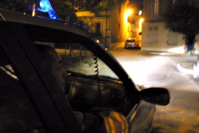 Le jeune scootériste a pris des risques pour échapper au contrôle de police - Illustration