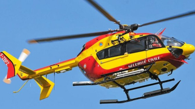 Les deux victimes ont été transportés par Dragon 76 à l’hôpital Jacques Monod - Illustration