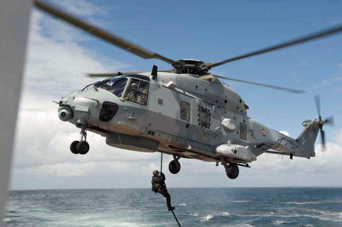 L’hélicoptère Caïman de la Marine nationale - Photo @ Ministère de La Défense