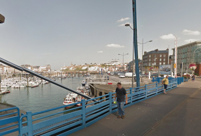 L'accident s'est produit près du pont Jehan Ango - Illustration © Google Maps L'accident s'est produit près du pont Jehan Ango - Illustration © Google Maps