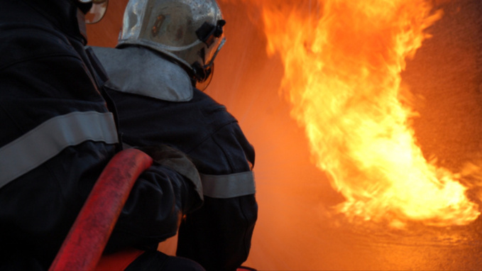 Les sapeurs-pompiers sont intervenus pour éteindre feu - Illustration