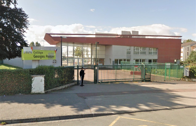 Le vol a eu lieu devant le collège Politzer - Illustration © Google Maps Le vol a eu lieu devant le collège Politzer - Illustration © Google Maps
