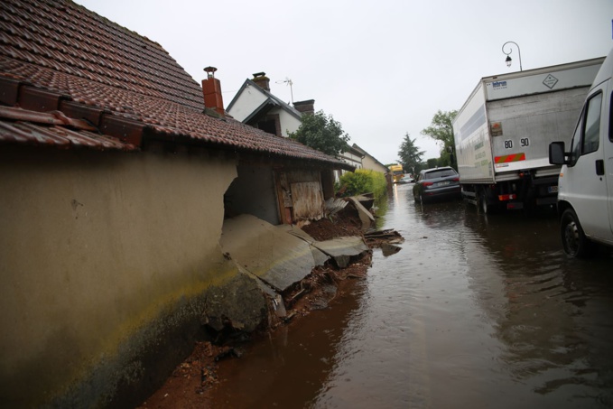 Les dégâts sont importants par endroits - Photo © Département 27 Les dégâts sont importants par endroits - Photo © Département 27