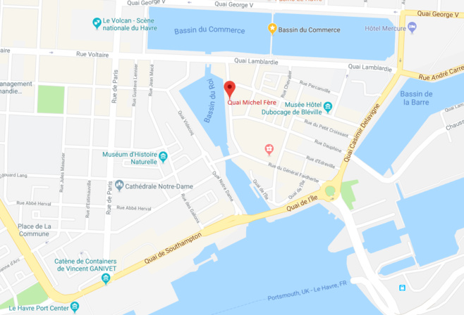Seine-Maritime : un homme repêché dans un bassin au Havre, grièvement blessé après une chute de 5 m 