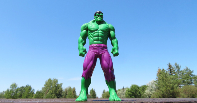 Hulk. - Illustration @Pixabay