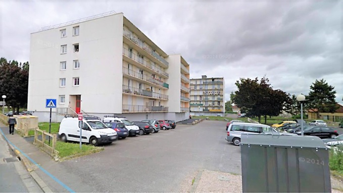 Rue des Caraques à Harfleur - illustration Rue des Caraques à Harfleur - illustration