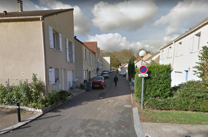 Le quartier de la rue Camille-Claudel est bouclé ce matin par les forces de police - Illustration © Google Maps