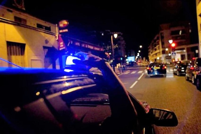 Les policiers sont parvenus à intercepter le véhicule du chauffard à Mont-Saint-Aignan, après tout un dangereux périple - Illustration