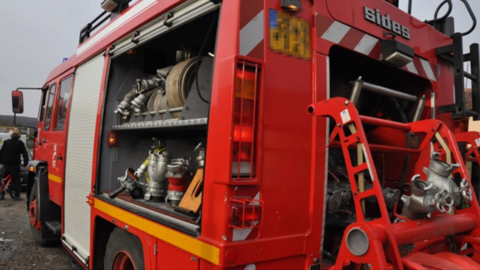 Vingt sapeurs-pompiers ont été mobilisés pour éteindre l'incendie - Illustration © infonormandie