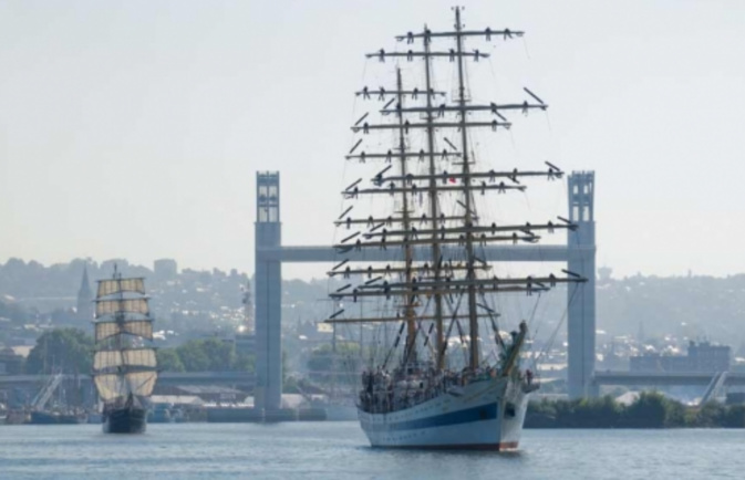 Le navire-école russe sera à Rouen du dimanche 7 au dimanche 14 octobre 2018 - Illustration © D.R. Le navire-école russe sera à Rouen du dimanche 7 au dimanche 14 octobre 2018 - Illustration © D.R.