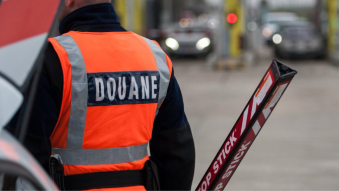Le véhicule suspect a été intercepté au péage de Beuzeville, dans l’Eure, lors d’un contrôle de la douane - Illustration @Douane