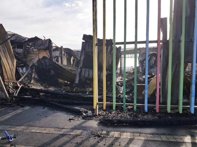 Eure : un incendie embrase le centre de loisirs de Vexin-sur-Epte, aucune victime n'est à déplorer mais les dégâts sont importants