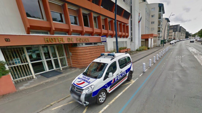 L'hôtel de police d'Evreux, rue de la Rochette