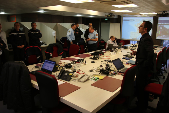 Le centre opérationnel départemental a été activé ce matin à la préfecture, sa mission est de suivre l’évolution de la situation dans le département - Photo @prefecture de l’Eure/Twitter Le centre opérationnel départemental a été activé ce matin à la préfecture, sa mission est de suivre l’évolution de la situation dans le département - Photo @prefecture de l’Eure/Twitter