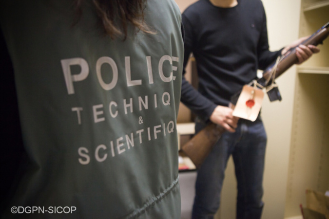 C’est un véritable arsenal que les policiers ont saisi à Gisors - Illustration @ DGPN C’est un véritable arsenal que les policiers ont saisi à Gisors - Illustration @ DGPN