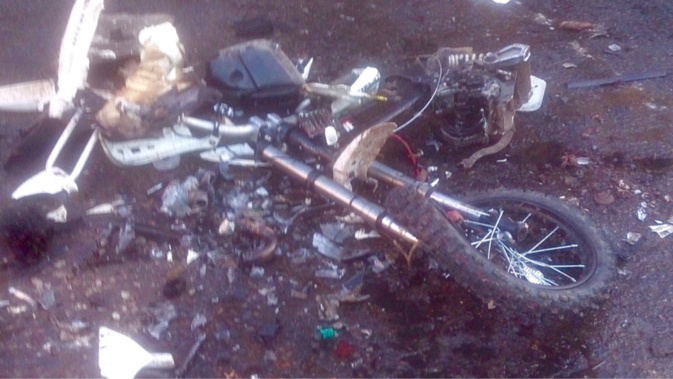 La moto a été détruite sur instruction du parquet d'Evreux