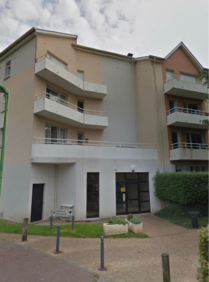 L’immeuble de trois étages où le feu s’est déclaré - illustration @ Google Maps