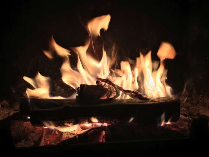 En jetant de l'alcool à brûler dans le foyer, le jeune homme a provoqué un retour de flamme qui a enflammé ses vêtemets  - Illustration © Pixabay