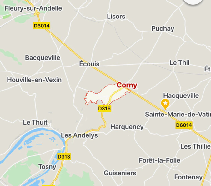 Eure : deux motards blessés dans un accident de la route près des Andelys 