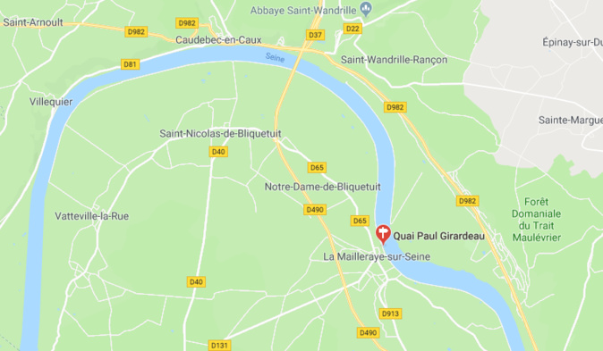 Un touriste anglais meurt dans son camping-car à La Mailleraye, en Seine-Maritime 