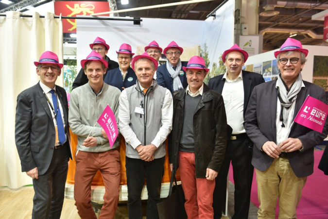 Une belle brochette de producteurs Une belle brochette de producteurs