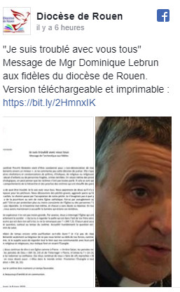 Pédophilie : « Il y a de la pourriture dans notre église catholique », réagit l’archevêque de Rouen Pédophilie : « Il y a de la pourriture dans notre église catholique », réagit l’archevêque de Rouen