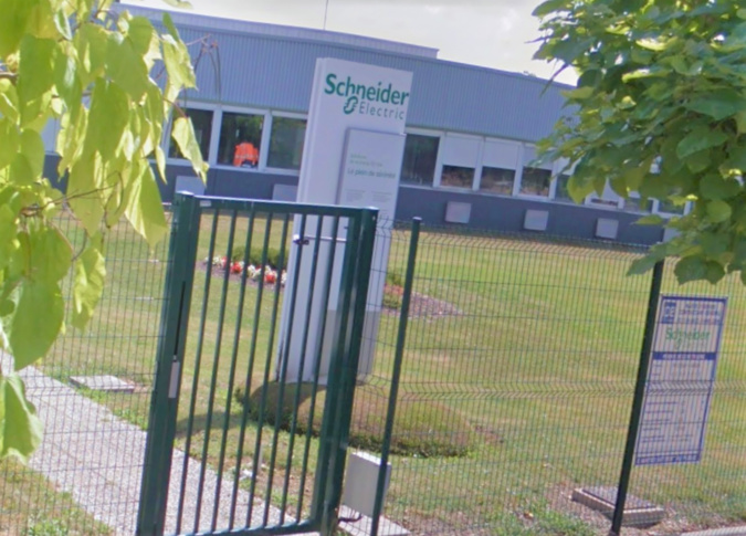 L'usine Schneider Electric au Vaudreuil L'usine Schneider Electric au Vaudreuil