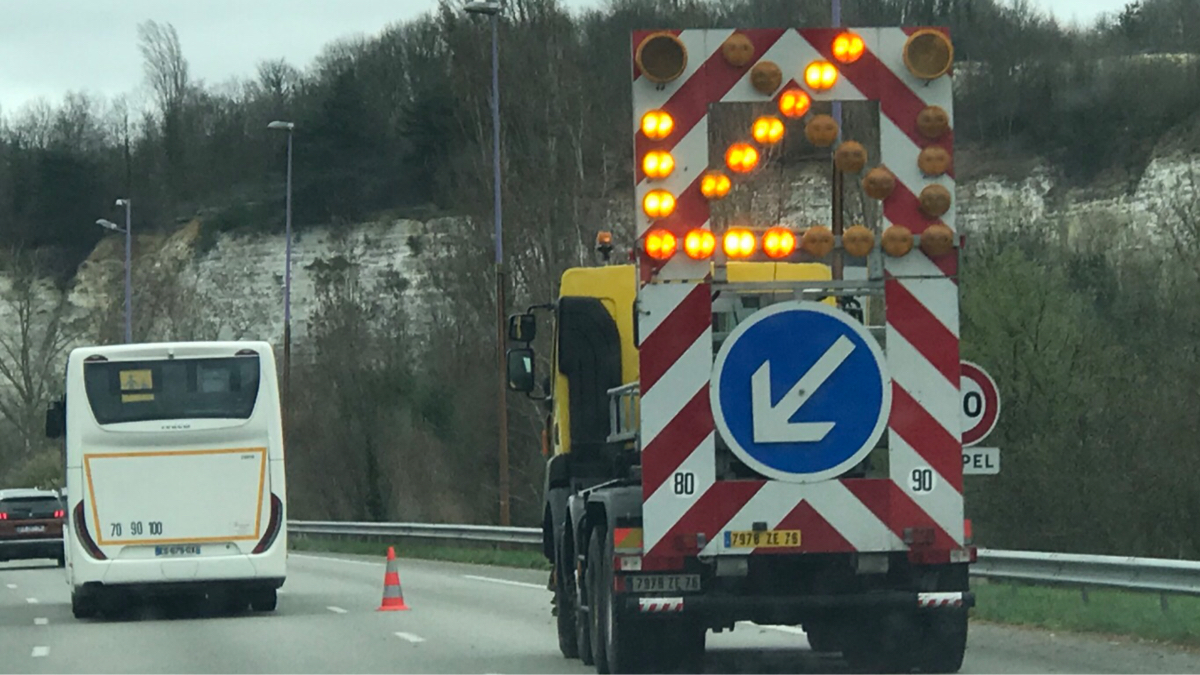 Accidents : circulation perturbée sur l’A13 vers Rouen entre Orgeval et Heudebouville 