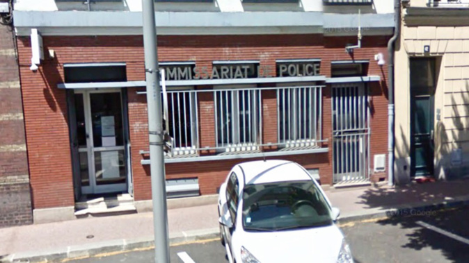 Le commissariat de police Beauvoisine à Rouen - Illustration