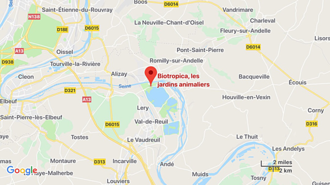 Incendie à Biotropica dans l’Eure : 25 pompiers sont à pied d’œuvre, les animaux hors de danger Incendie à Biotropica dans l’Eure : 25 pompiers sont à pied d’œuvre, les animaux hors de danger