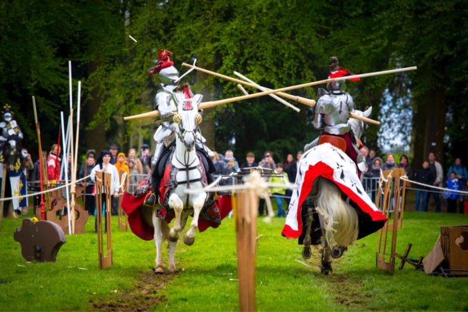 Grand Tournoi France-Angleterre : joutes équestres et combats à pied par la Chevalerie initiatique. Différentes exhibitions entre 11h et 17h, samedi et dimanche