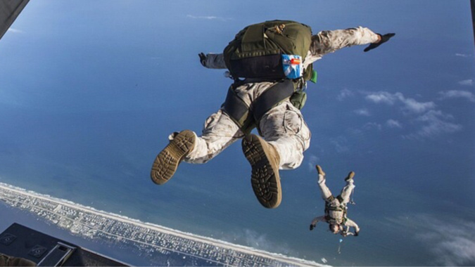 Le parachutiste confirmé effectuait un second saut  - Illustration @ Pixabay
