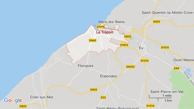 Seine-Maritime : un sexagénaire dans un état grave après une chute dans le chenal au Tréport Seine-Maritime : un sexagénaire dans un état grave après une chute dans le chenal au Tréport