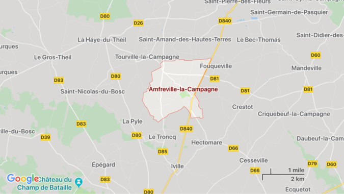 Eure : un hangar agricole et 200 tonnes de paille partis en fumée à Amfreville-Saint-Amand 