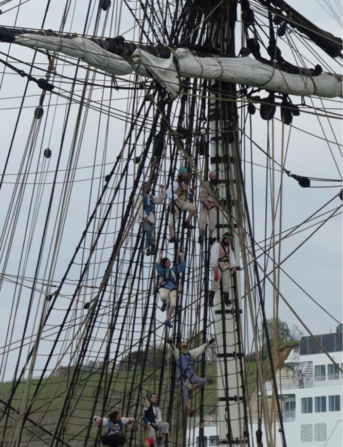 L'équipage en pleine action - Photo © I.C. L'équipage en pleine action - Photo © I.C.