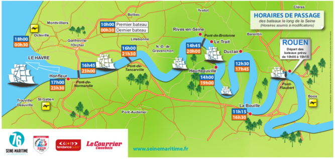 Armada 2019 : Les voiliers quittent Rouen sous les applaudissements nourris de milliers de spectateurs Armada 2019 : Les voiliers quittent Rouen sous les applaudissements nourris de milliers de spectateurs