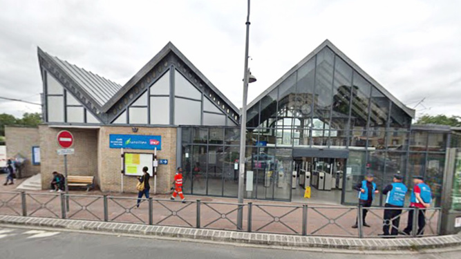 La gare de Conflans fin d’Oise - Illustration