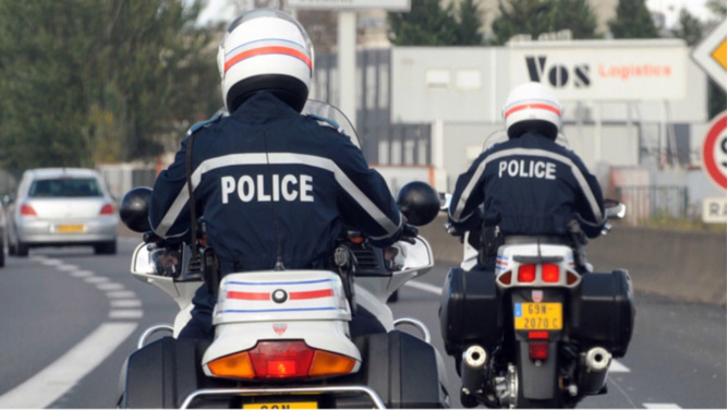 L'automobiliste en infraction a été intercepté par les motards de la formation motocycliste de l'Eure - Illustration