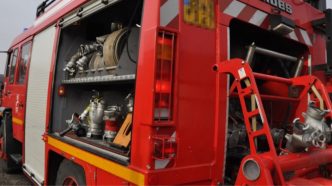 Une vingtaine de sapeurs-pompiers ont été mobilisés - illustration @ Infonormandie Une vingtaine de sapeurs-pompiers ont été mobilisés - illustration @ Infonormandie