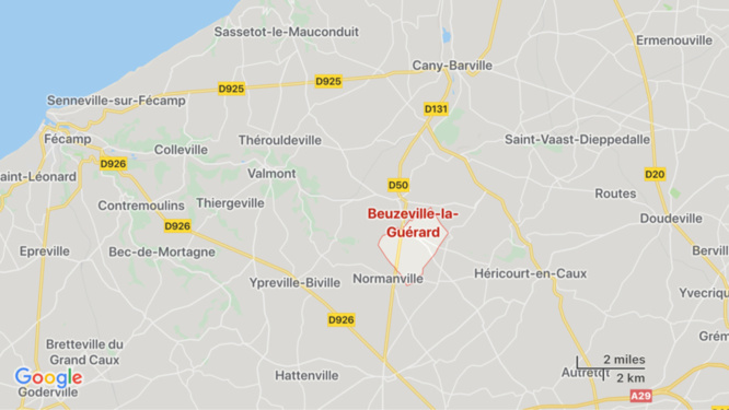 Seine-Maritime : 3000 m2 de chaumes ravagés par le feu dans le pays de Caux cet après-midi Seine-Maritime : 3000 m2 de chaumes ravagés par le feu dans le pays de Caux cet après-midi