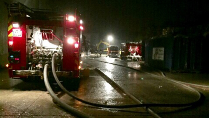 Deux lances ont été nécessaires pour venir à bout de l'incendie - illustration Deux lances ont été nécessaires pour venir à bout de l'incendie - illustration