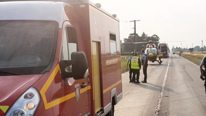 Le conducteur, grièvement blessé, a été héliporté vers l’hôpital d’Évreux - Illustration @ infonormandie