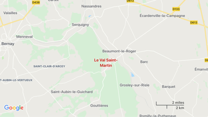 Une voiture percute un arbre près de Beaumont-le-Roger, le conducteur dans un état grave Une voiture percute un arbre près de Beaumont-le-Roger, le conducteur dans un état grave