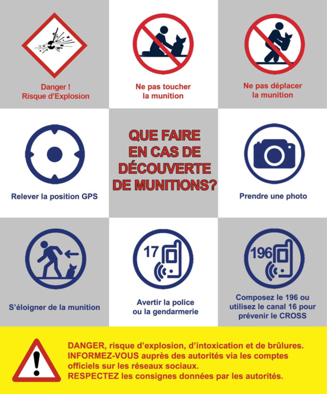 Intervention en urgence des plongeurs démineurs sur la plage de Pourville, près de Dieppe Intervention en urgence des plongeurs démineurs sur la plage de Pourville, près de Dieppe